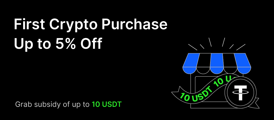 🎁 Buy Crypto on BingX and Get Up to 5% Off + Earn 10 USDT! 18 5 OFF Buy Crypto Subsidy 01