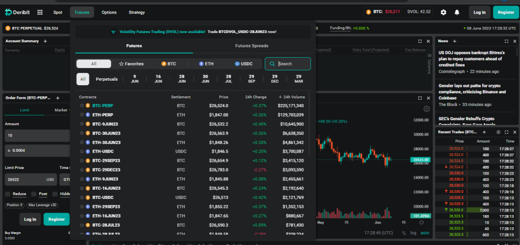 Deribit Exchange Review (2025): Is It the Best Crypto Derivatives Platform? 2 Crypto options vs futures trading explained - difference between contracts