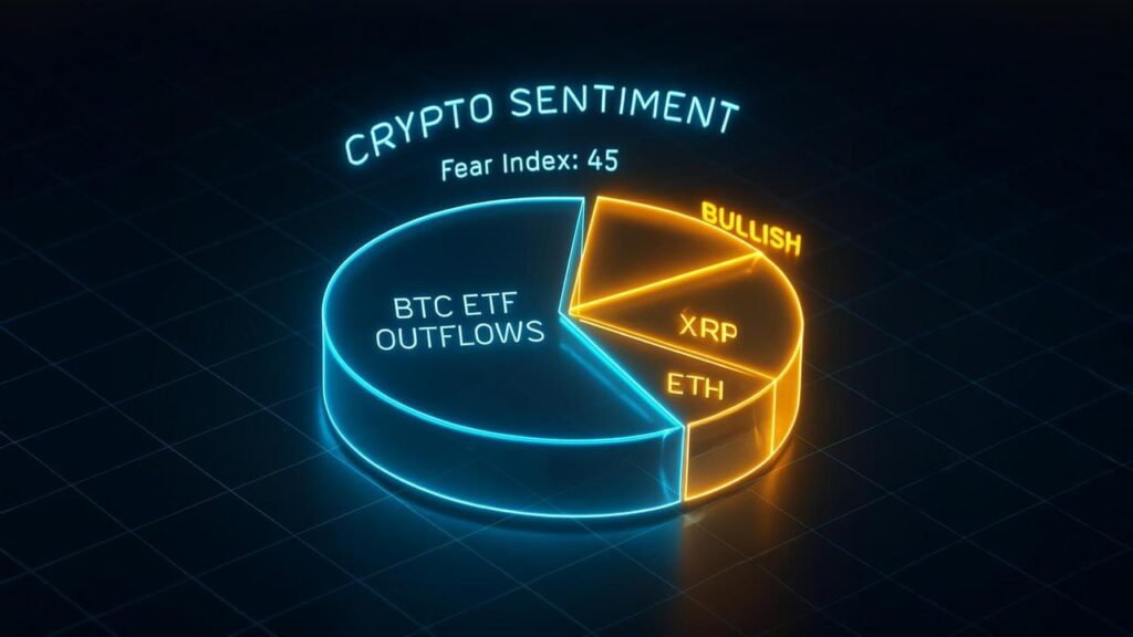 Crypto Market Summary August 28, 2025: Bitcoin Holds Steady Amid ETF Outflows 3 Crypto sentiment Aug 28, 2025