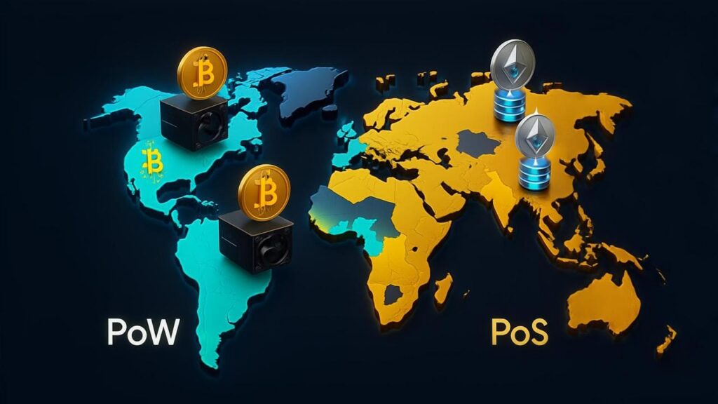crypto mining staking legal status worldwide map 2025