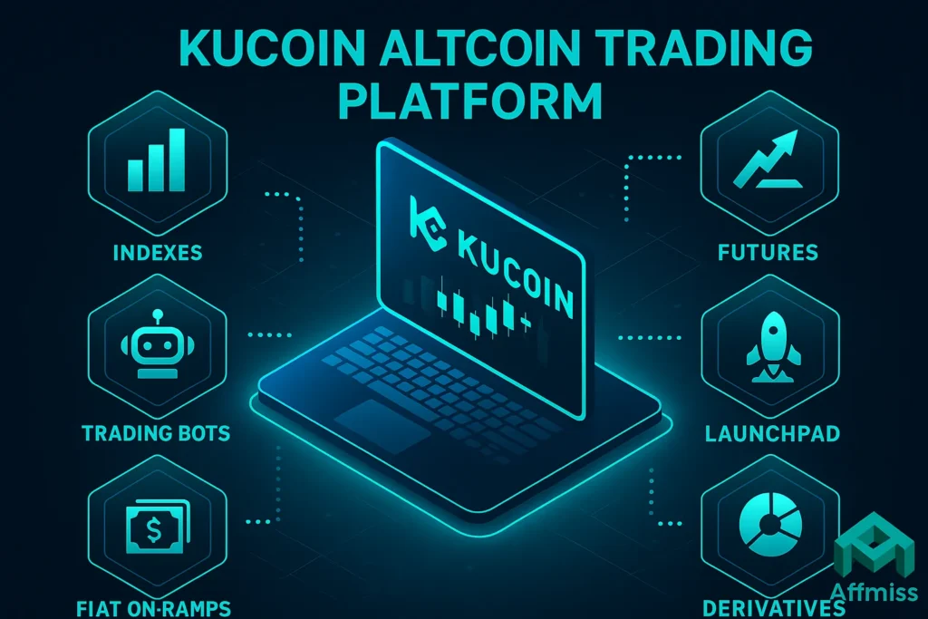 Top Crypto Exchanges 2025: Complete Comparison Guide 7 KuCoin interface showcasing extensive altcoin selection, new token listings, and comprehensive trading features