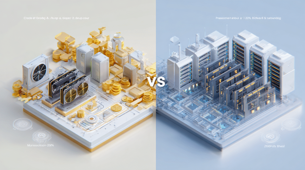 Mining setup cost analysis budget professional comparison