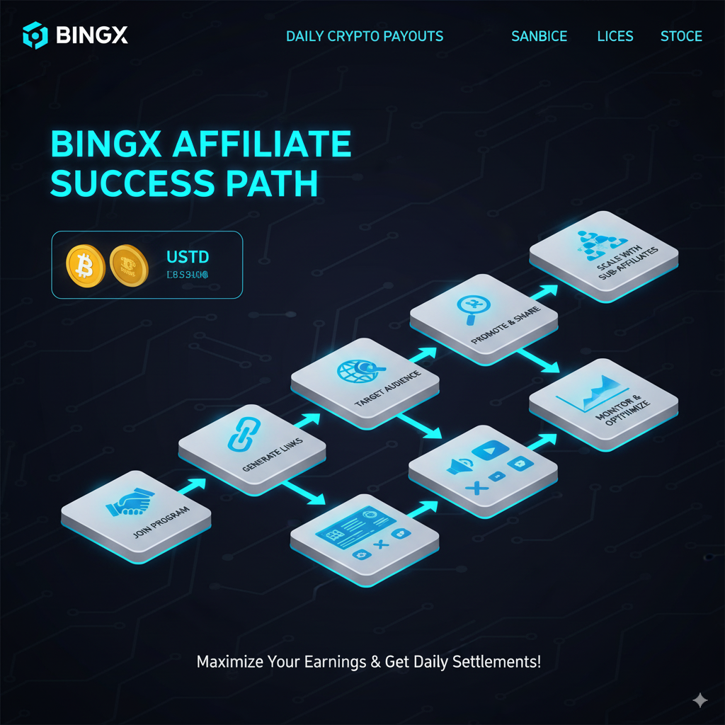 BingX Affiliate Program 2025: Earn Amazing 60% Commission Daily Payouts 4 How to maximize BingX affiliate earnings strategy guide