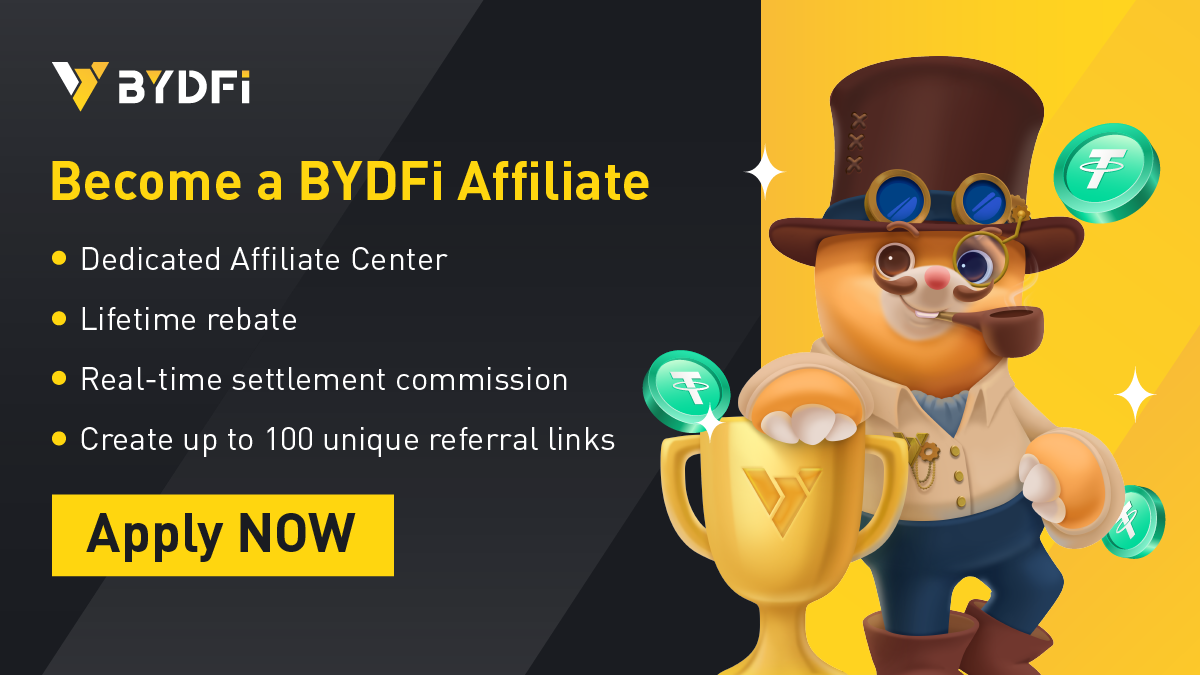 BYDFi Affiliate Program 2025: Revolutionary 70% Commission with Daily Payouts 4 BYDFi Affiliate Program 2025: Revolutionary 70% Commission with Daily Payouts