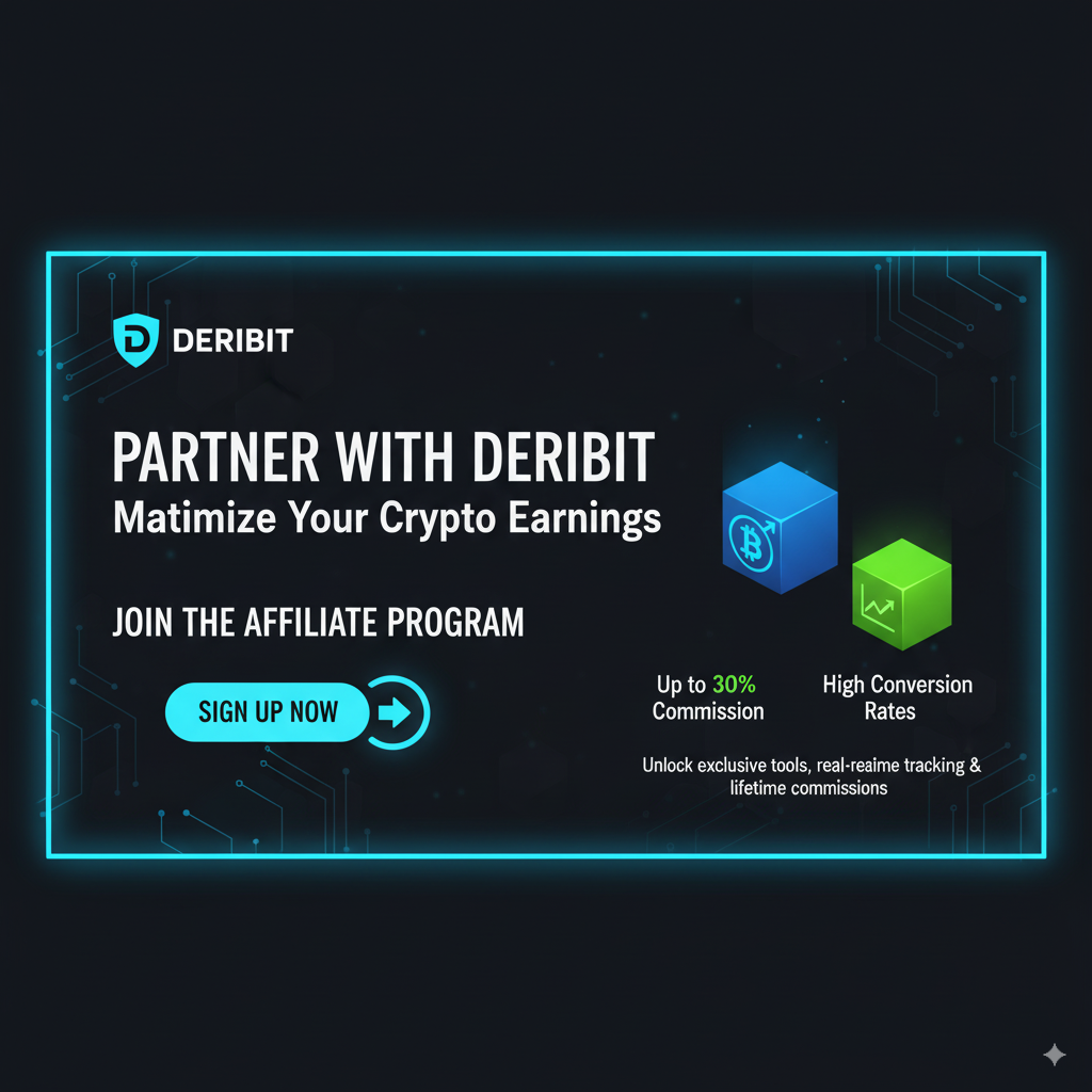 Deribit Affiliate Program 2025: Earn 20% Commission Trading Options & Futures 9 Deribit affiliate program