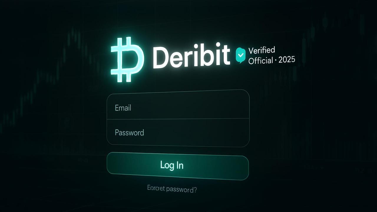 Deribit official website