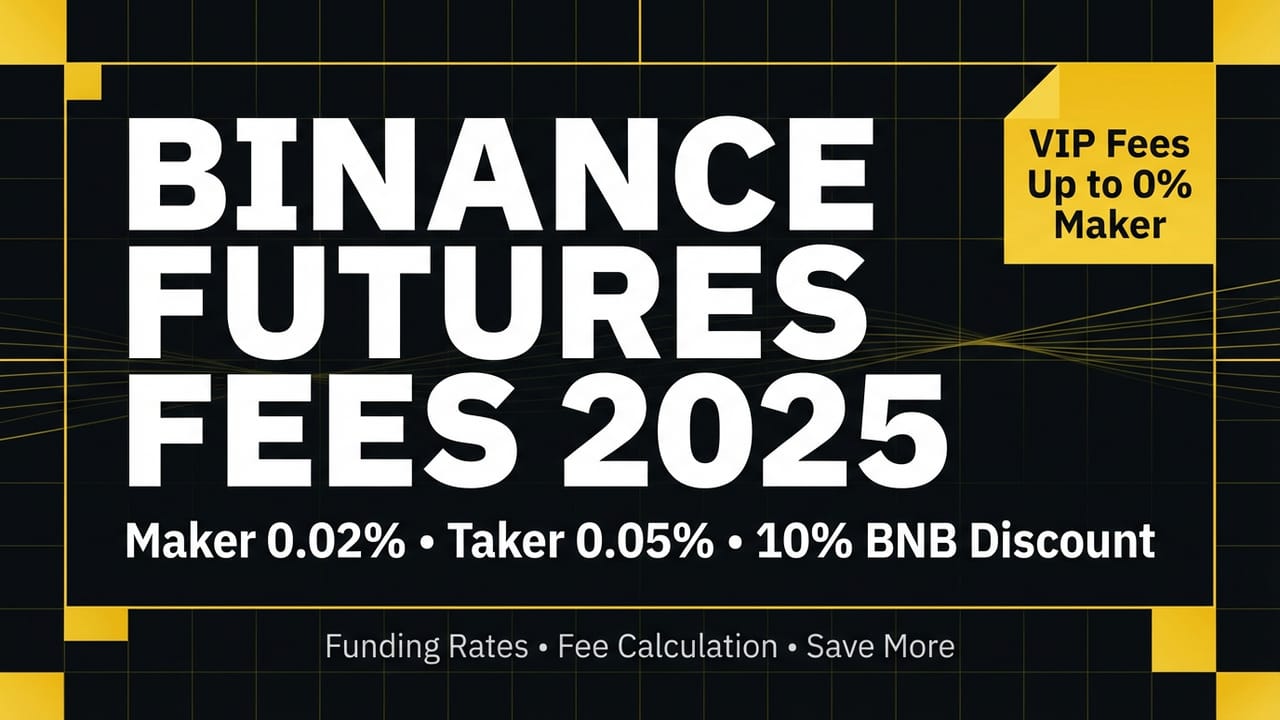 Binance Futures Fees 2025: Complete Guide (Maker 0.02% / Taker 0.05%)