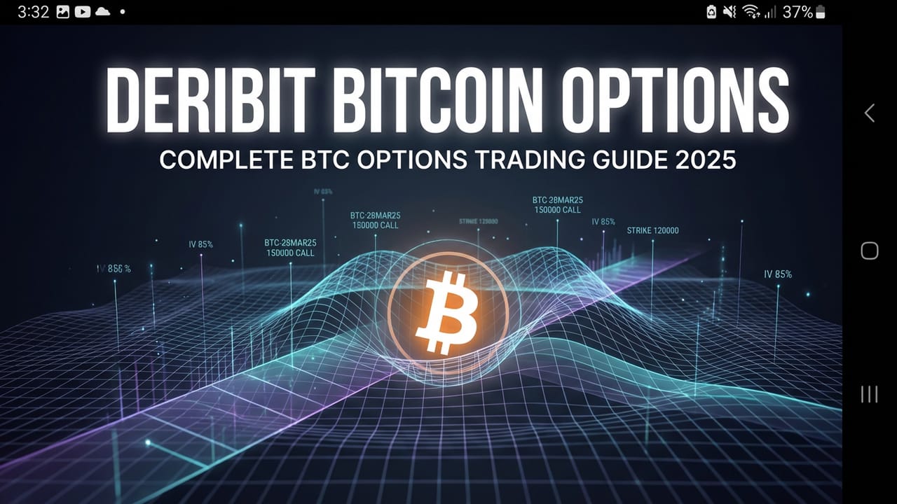 Deribit Bitcoin Options: Complete Guide to Trading BTC Options on the World's #1 Options Exchange 2025