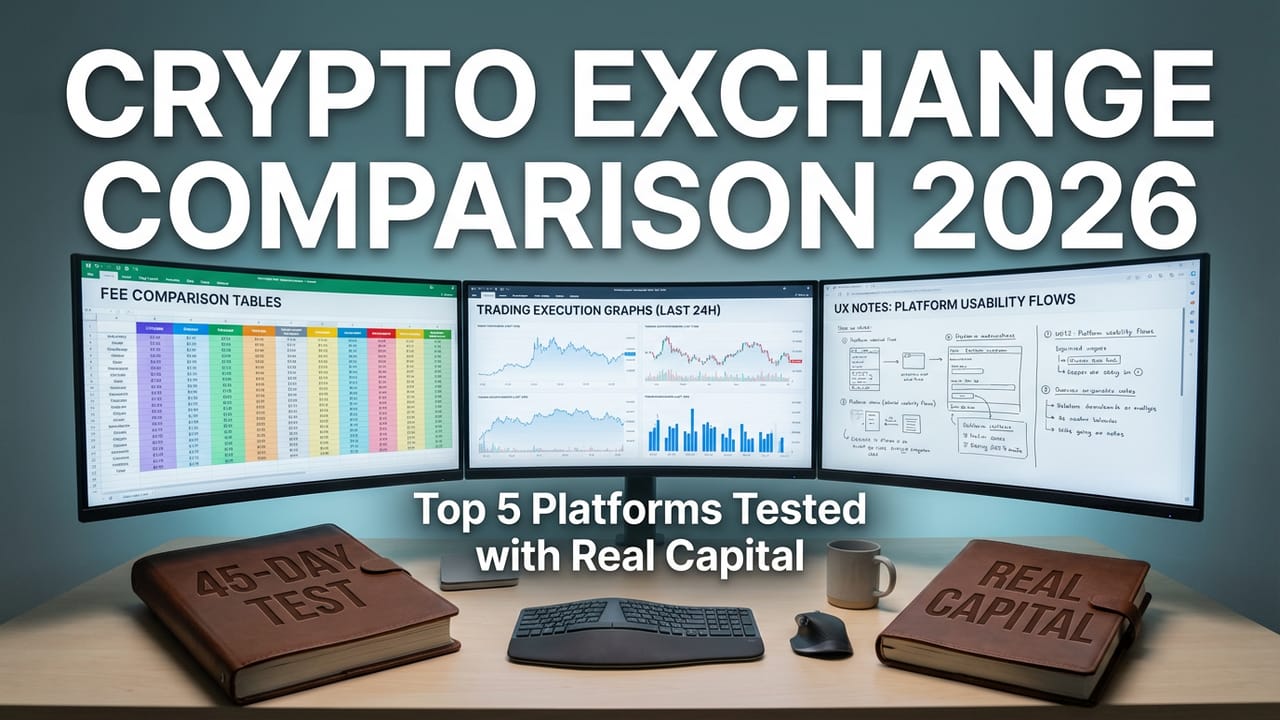 Crypto Exchange Comparison 2026: Top 5 Platforms