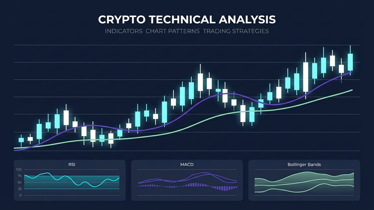 Crypto Technical Analysis Guide 2025: Master Indicators, Chart Patterns & Trading Strategies