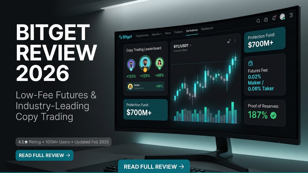 Bitget Review 2026: Low-Fee Copy Trading for Active Crypto Traders