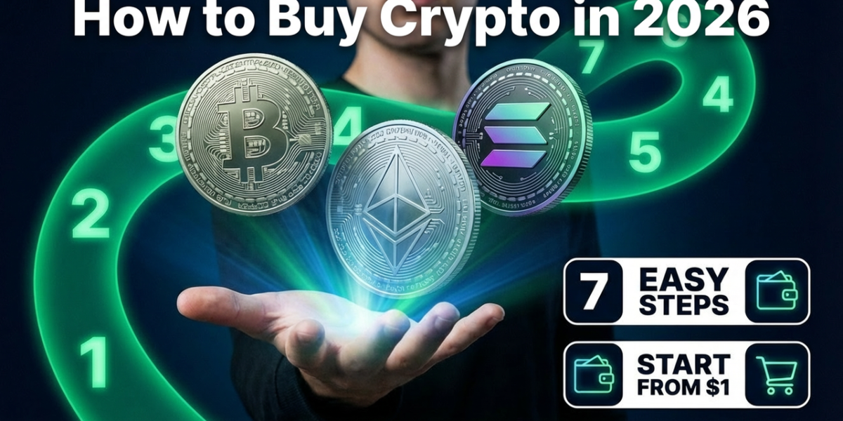 How to Buy Crypto in 2026: Complete Beginner Guide (7 Steps + Fees Compared)
